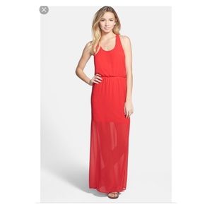 Dee Elle Red Maxi Dress (Nordstrom)